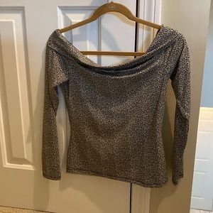 Small off the shoulder floral top